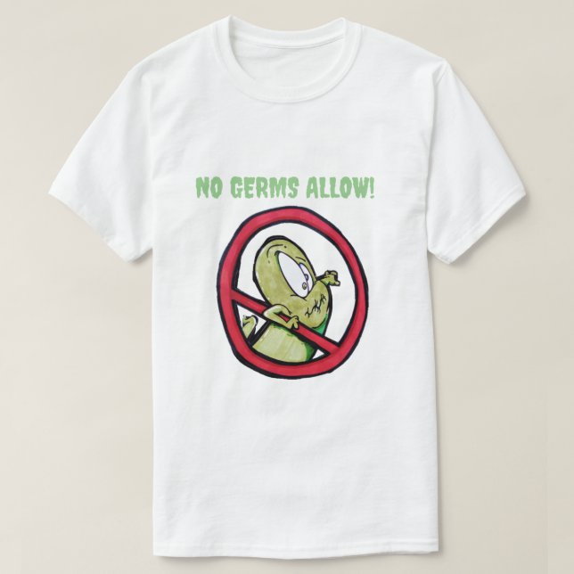 GERMS FREE T - SHIRT (Design vorne)