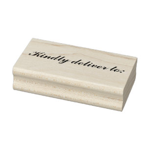 Gerne liefern wir an Gummi-Briefmarke Gummistempel