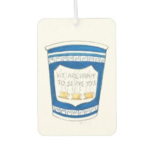 Gerne servieren wir Ihnen Blue NYC Griechisch Dine Autolufterfrischer