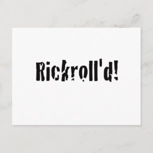 gerollt postkarte