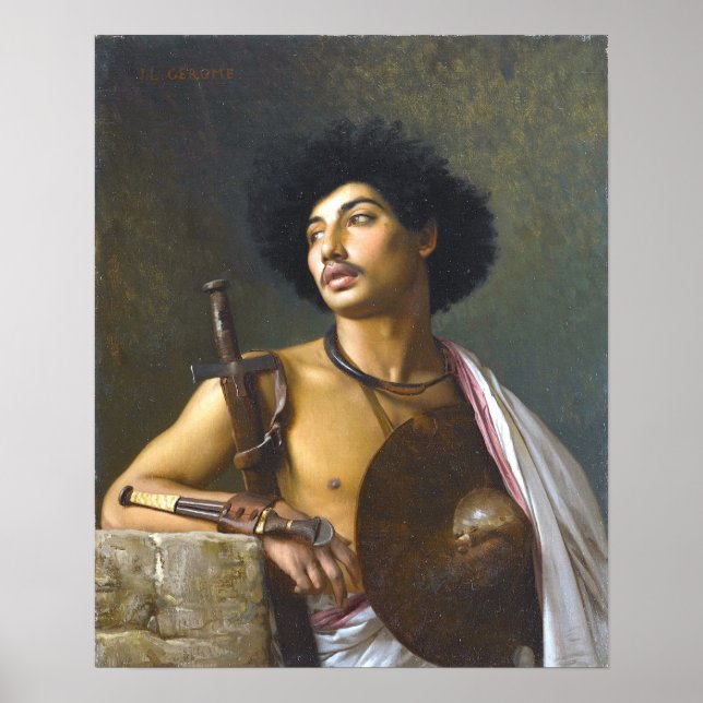 Gérôme - A Bischari Warrior Poster (Vorne)