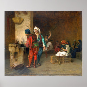Gérôme - Cafe House Kairo (Casting Bullets) Poster