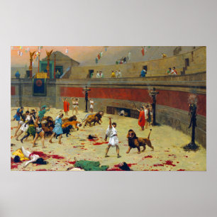 Gérôme - Der Eingang 1902 Poster