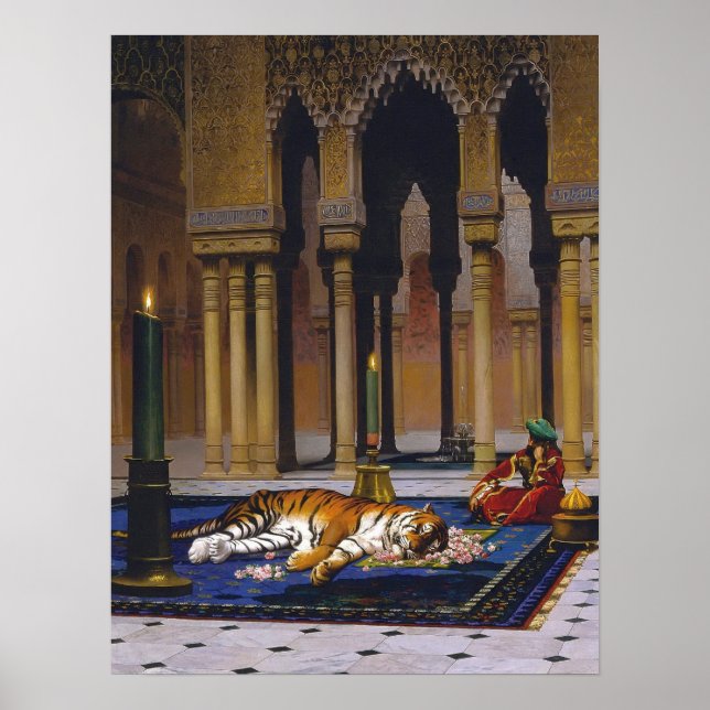 Gérôme - Kummer Pasha Poster (Vorne)