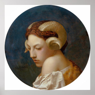 Gérôme - Leiter einer Frau Poster