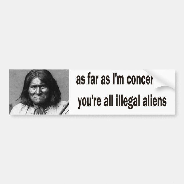 geronimo autoaufkleber (Vorne)