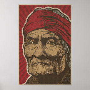 Geronimo Druck Poster