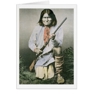 Geronimo (farbiges Foto)