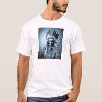 Geronimo in HauptkleiderVintagem Cyan-blauem