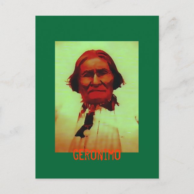Geronimo Postcard Postkarte (Vorderseite)