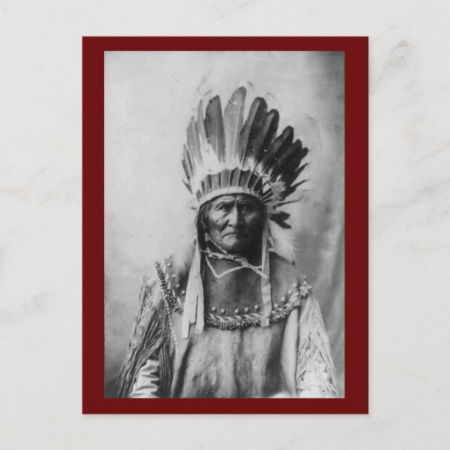 Geronimo Postcard Postkarte (Vorderseite)