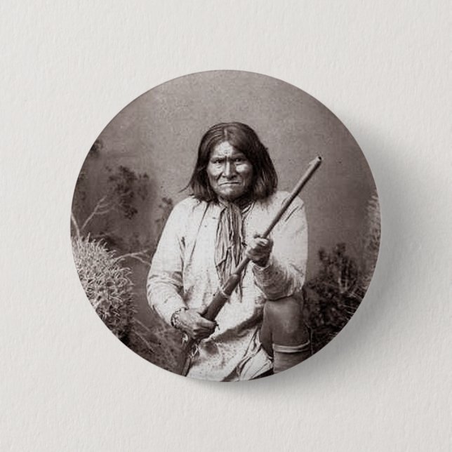 Geronimo - Vintage Button (Vorderseite)