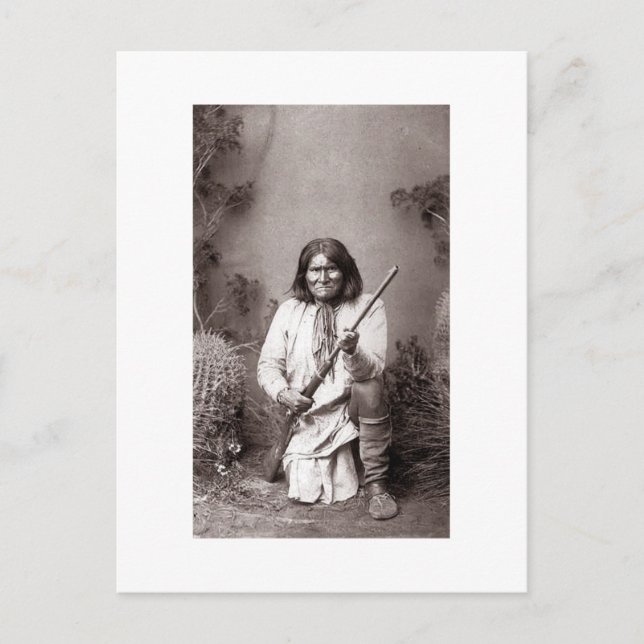 Geronimo - Vintage Postkarte (Vorderseite)