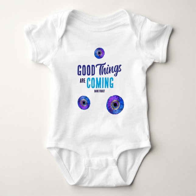 geröstet baby strampler (Vorderseite)