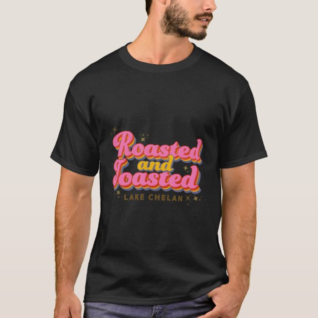 geröstet und geröstet T-Shirt (Vorderseite)