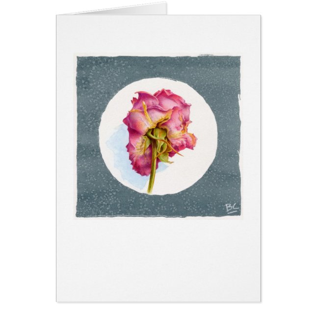 GERÖSTETE GEKNITTERTE ROSE (Vorne)