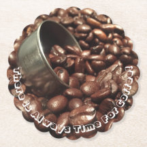 geröstete Kaffeebohnen mit Silberschottenaufnahme