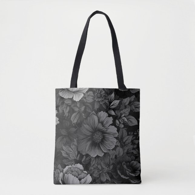 Gerötete Farbtöne der grauen Blüte (Vorderseite)