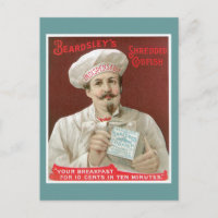 Gerötete Kabeljaue, Vintage Lebensmittel und Kunst