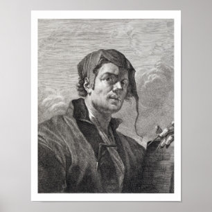 Gerrit van Honthorst (1590-1656), graviert von Cos Poster