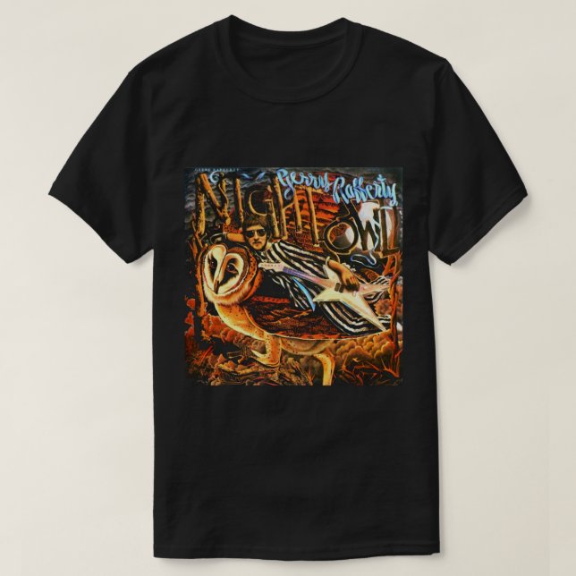 Gerry Rafferty Night Owl Classic T - Shirt (Design vorne)