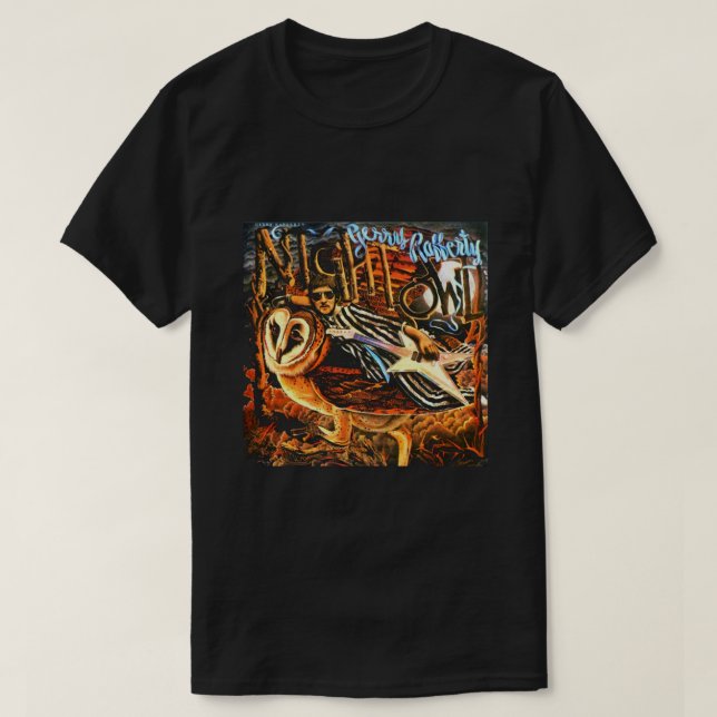 Gerry Rafferty Night Owl Classic T - Shirt (Design vorne)