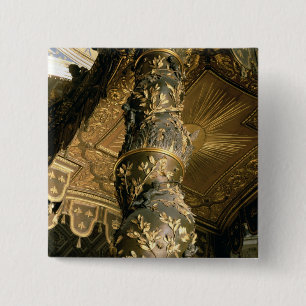 Gerstenzuckerspalte vom Baldacchino Button