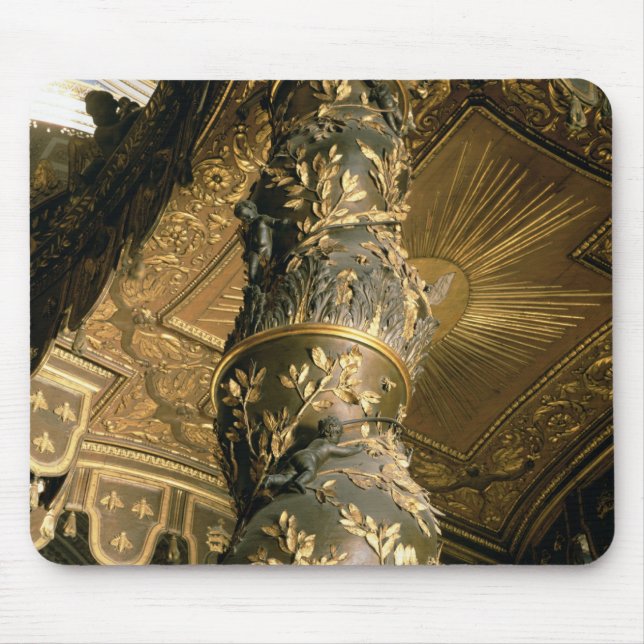 Gerstenzuckerspalte vom Baldacchino Mousepad (Vorne)