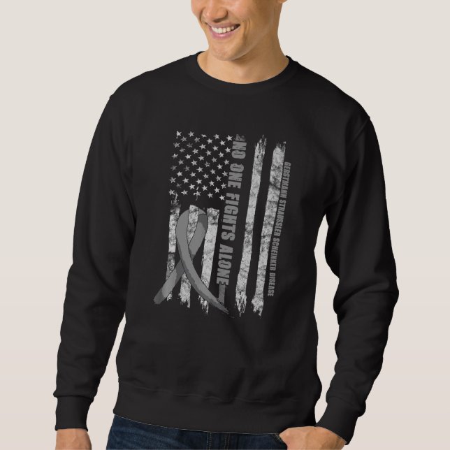 Gerstmann Straussler Scheinker Disease USA Sweatshirt (Vorderseite)