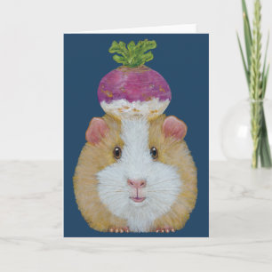 Gertie das Meerschweinchen Karte