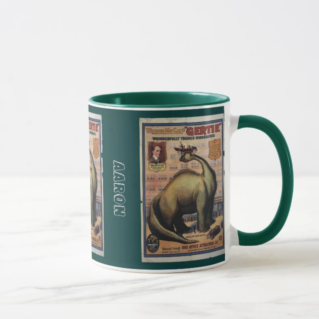 Gertie der Dinosaurier Tasse (Rechts)