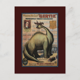 Gertie The Dinosaur Postkarte