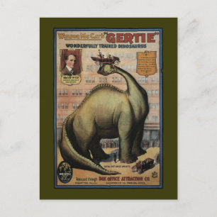 Gertie The Dinosaur Postkarte