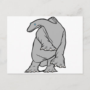 Gertie the Dinosaurier Gear! Postkarte