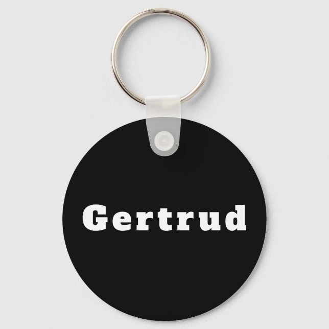 Gertrud Schlüsselanhänger (Vorderseite)