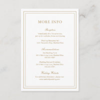 Gertrude Gold Classic Hochzeit