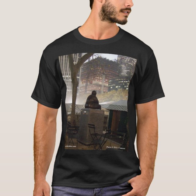 Gertrude Stein - Bild auf Front T-Shirt (Vorderseite)