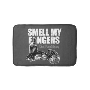 Geruch meine Finger (Hockey) Badematte