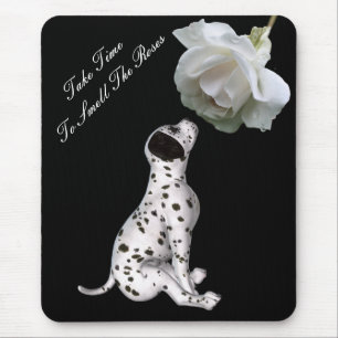 Geruch-Rosen-Welpen-Rose Inspirational Mousepad