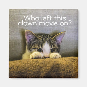 Geruch von Clowns Spaß Kitten Katze Magnet