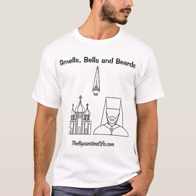 Geruche, Bell und Bart-Shirt für sie T-Shirt (Vorderseite)