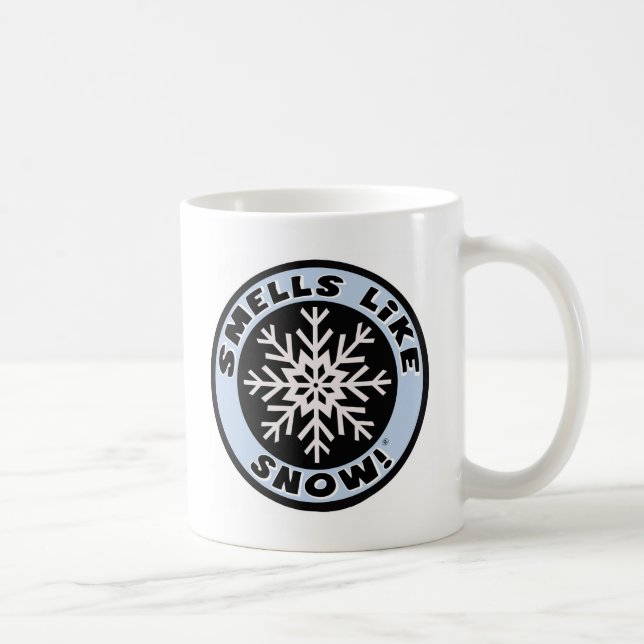 Geruche mögen Schnee! Tasse (Rechts)