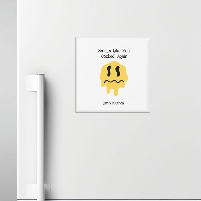 Gerüche wie du 'gekocht' wieder lustig Personalisi Magnet (Von Creator hochgeladen)