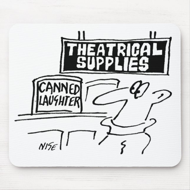 Geruchsbeläge in Büchern Mousepad (Vorne)