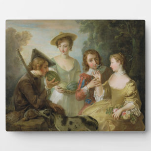 Geruchssinn, c.1744-47 (Öl auf Leinwand) (siehe Fotoplatte