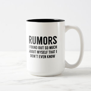 Gerüchte Zweifarbige Tasse