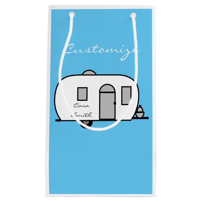 Gerundeter Reiseanhänger Thunder_Cove Kleine Geschenktüte (Vorderseite)