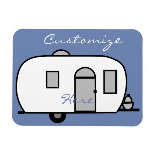 Gerundeter Reiseanhänger Thunder_Cove Magnet