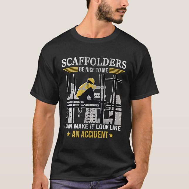 Gerüst- und Gerüst-Gerüst T-Shirt (Vorderseite)