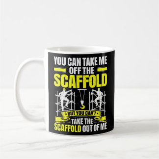 Gerüst vom Gerüst Kaffeetasse